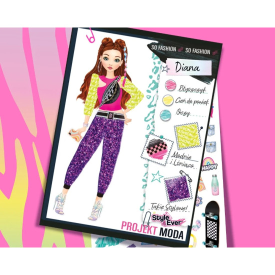 Zestaw kreatywny Projekt Moda Projektantki - Imprezowe Stylizacje