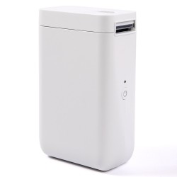 D101 mobilna drukarka termiczna do etykiet biała