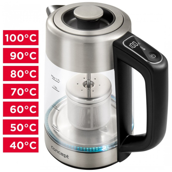 Czajnik szklany RK4190