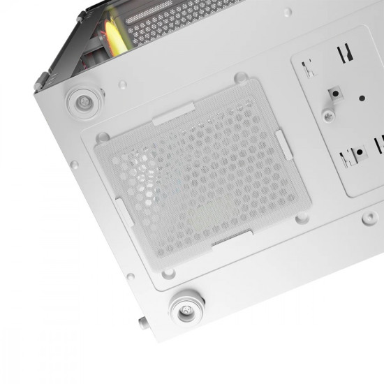 Obudowa Komputerowa Logic Portos ARGB Mini USB 3.0 Biała 