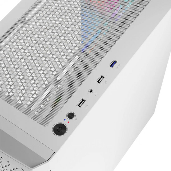 Obudowa Komputerowa Logic Aramis ARGB Midi USB 3.0 Biała 