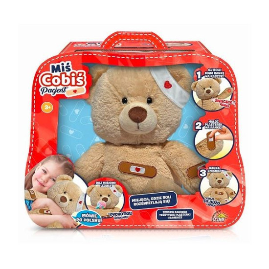 Maskotka Miś Cobiś Pacjent 