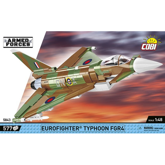 Klocki Eurofighter Typhoon FGR4 