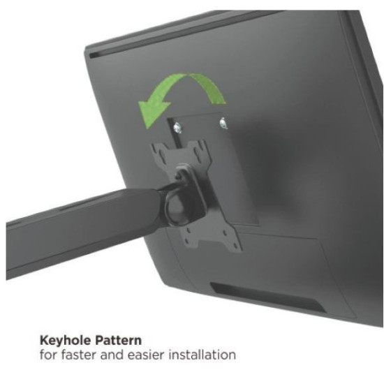 Uchwyt do monitora 17-32 cale, 10kg 