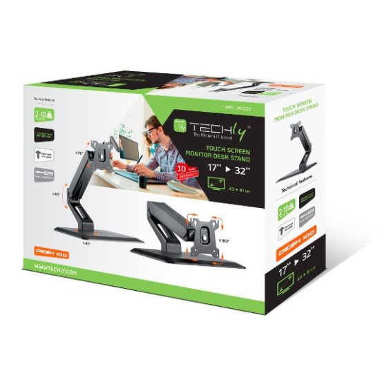 Uchwyt do monitora 17-32 cale, 10kg 