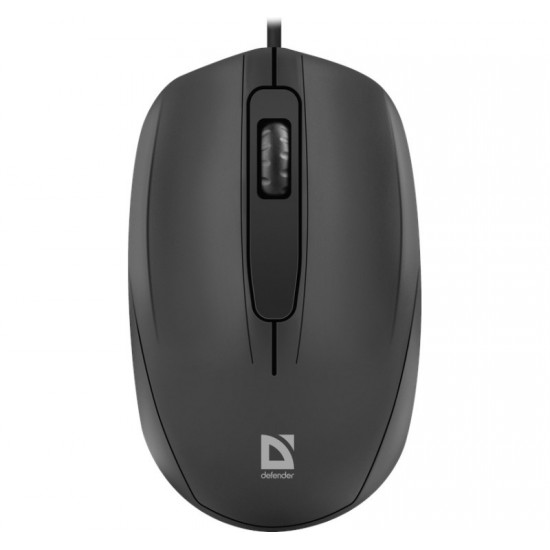 Mysz przewodowa optyczna Alpha MB-507 1000DPI 3P Czarna 