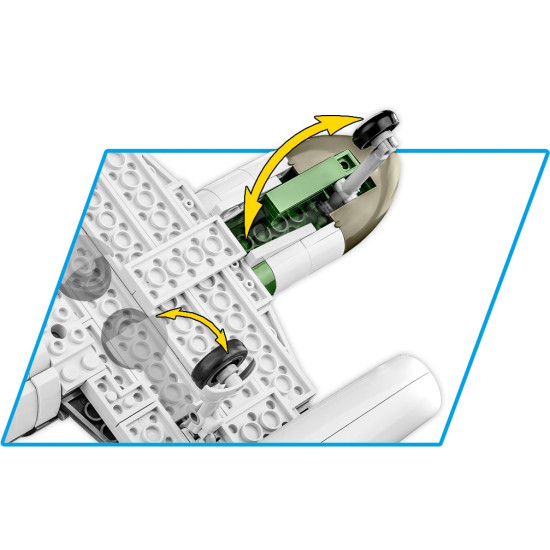Klocki Messerschmitt Me262 A-1a 