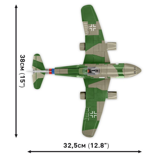 Klocki Messerschmitt Me262 A-1a 