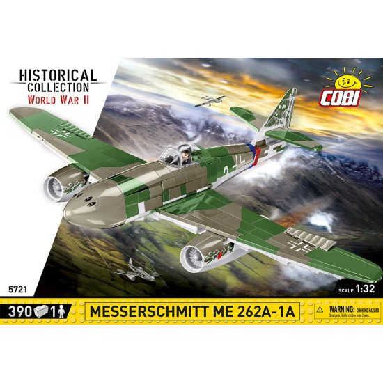 Klocki Messerschmitt Me262 A-1a 