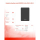 Zewnętrzna obudowa na dysk HDD/SDD 2,5 cala, USB 3.0, AK-65