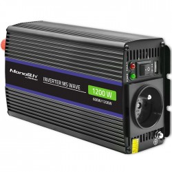 Przetwornica napięcia Monolith 1200 MS Wave | 12V na 230V |      600/1200W | USB 