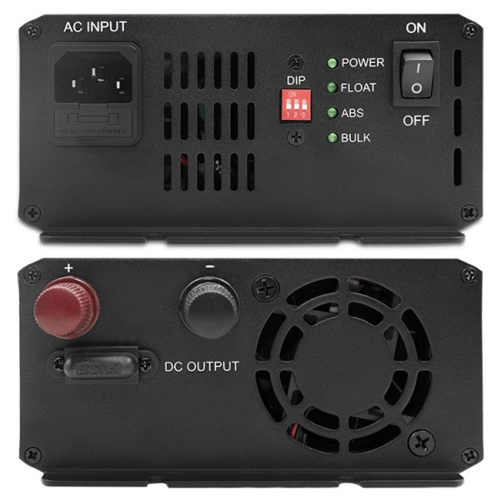 Inteligentna ładowarka Monolith do akumulatorów LiFePO4 AGM GEL  SLA | 20A | 12V 