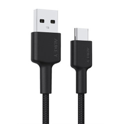 CB-CD30 nylonowy kabel USB C - USB A | 0.9m | 3A | 60W PD | 20V