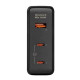 PA-B7O Omnia II GaN ładowarka sieciowa 3xUSB (2xUSB C+1xUSBA) 140W PD3.1 PPS EU/US/UK