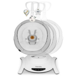 Kołyska bujaczek Bella Set Grey Concrete