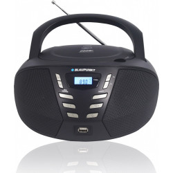 Boombox FM PLL CD/MP3/USB/AUX czarny