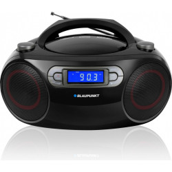 Boombox FM PLL CD/MP3/USB/AUX/Zegar/Alarm
