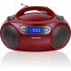 Boombox FM PLL CD/MP3/USB/AUX/Zegar/Alarm