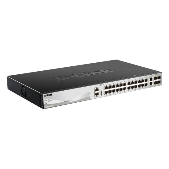 Przełącznik zarządzalny DGS-3130-30TS Switch 24GE 2x10G 4xSFP+ 