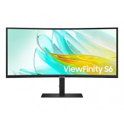 Monitor 34 cale LS34C652UAUXEN VA 3440x1440 UWQHD 21:9 1xHDMI 1xDP 1xUSB-C(90W) 3xUSB 3.0 LAN (RJ45) 5ms 100Hz HAS+PIVOT zakrzywiony głośniki 3Y OS