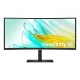 Monitor 34 cale LS34C652UAUXEN VA 3440x1440 UWQHD 21:9 1xHDMI 1xDP 1xUSB-C(90W) 3xUSB 3.0 LAN (RJ45) 5ms 100Hz HAS+PIVOT zakrzywiony głośniki 3Y OS
