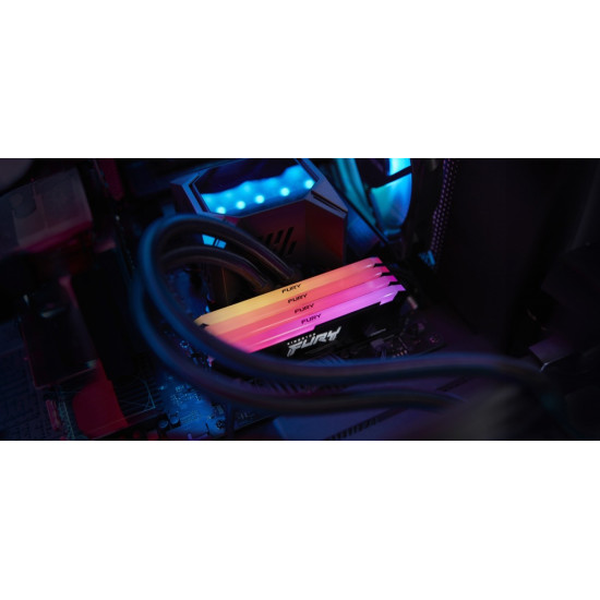 Pamięć DDR4 Fury Beast RGB 128GB(4*32GB)/3600 CL18