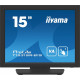 Monitor 15 cali T1531SR-B1S VA,RESISTIVE,HDMI,DP,VGA,IP54,2x1W 