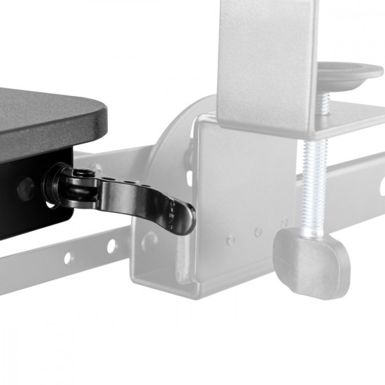 Uchwyt na klawiaturę regulowany podbiurkowy MC-462 