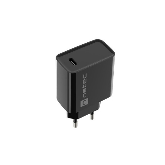 Ładowarka sieciowa Ribera 1x USB-C 20W Czarna 