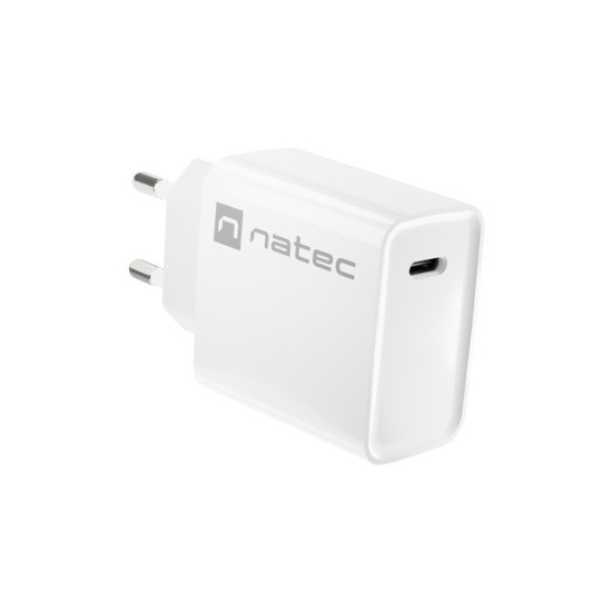 Ładowarka sieciowa Ribera 1x USB-C 20W Biała 