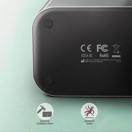 ADSA-DC Stacja dokująca USB 3.2 Gen 1 - 2x SATA 6G 2.5