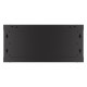 Szafa wisząca 19 cali 4U 600x450 drzwi perforowane (flat pack) czarna