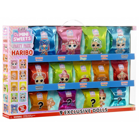 Lalka LOL Surprise Loves Mini Sweets X HARIBO Zestaw Imprezowy