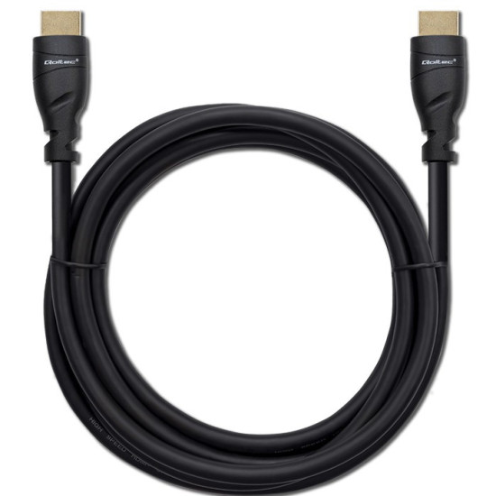 Kabel HDMI v2.1 Ultra High Speed 8K | 60Hz | 26AWG | 5m Złoty 
