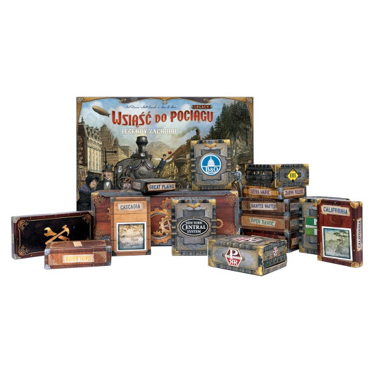 Gra Wsiąść do Pociągu: Legacy - Legendy Zachodu