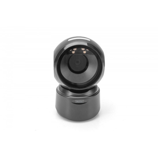 Czytnik kodów kreskowych przewodowy stacjonarny USB-A 1.4m, 1D i 2D, zgodny z kodami QR 