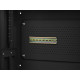 Szafa instalacyjna rack wisząca 19 cali 4u+3u 540x200 niskoprofilowa (złożona) czarna