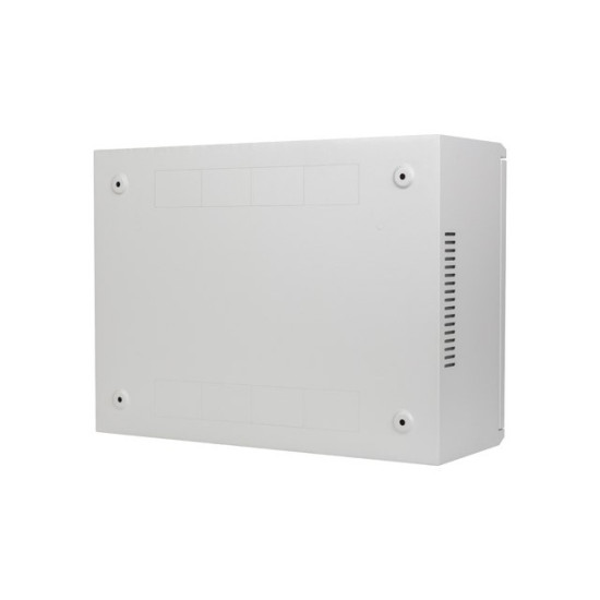 Szafa instalacyjna rack wisząca 19 cali 4u+3u 540x200 niskoprofilowa (złożona) szara