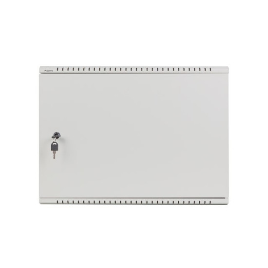 Szafa instalacyjna rack wisząca 19 cali 4u+3u 540x200 niskoprofilowa (złożona) szara