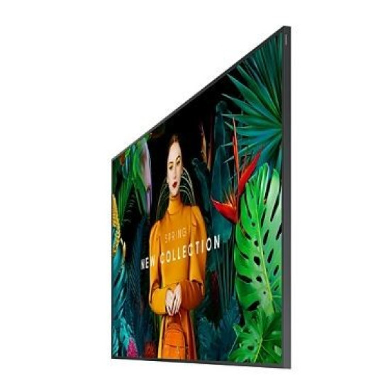 Monitor profesjonalny QB75C 75 cali Błyszczący 16h/7 350(cd/m2) 3840x2160 (UHD) S10 Player (Tizen 7) Wi-Fi/BT 3 lata d2d (LH75QBCEBGCXEN)