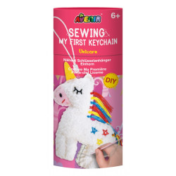 Zestaw kreatywny Uszyj brelok do kluczy - Jednorożec