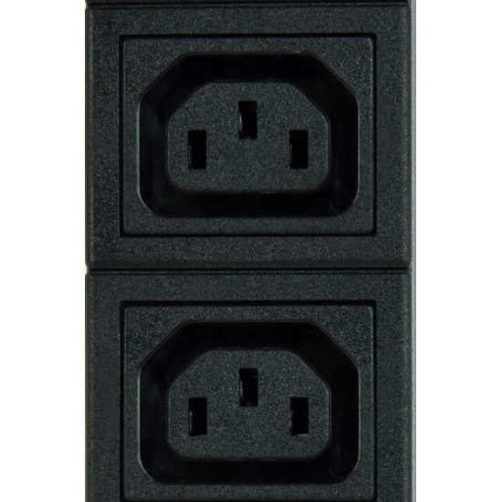 Listwa zasilająca rack PDU 10xC13 1U 16A C19 2m 