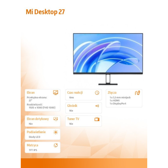 Monitor Mi Desktop  27