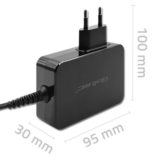 Ładowarka GaN Power Pro | 1xUSB-C | 100W | 5-20V | 3-5A | Czarna 