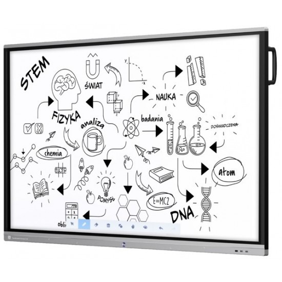 Monitor interaktywny TOUCHSCREEN 8 CONNECT 75 cali