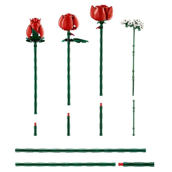 Klocki Botanicals 10328 Bukiet róż