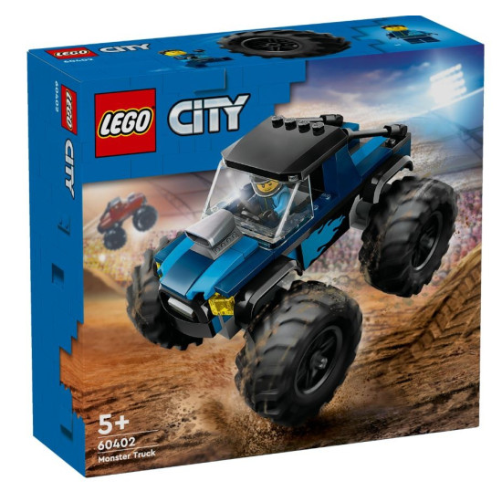 Klocki City 60402 Niebieski monster truck