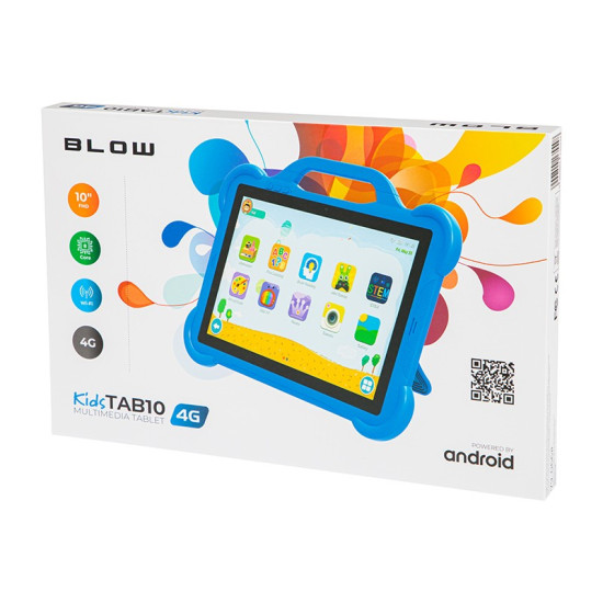 Tablet KidsTAB10 4G BLOW 4/64GB Niebieskie etui 
