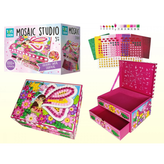 Zestaw kreatywny Szkatułka Mozaika Wróżka