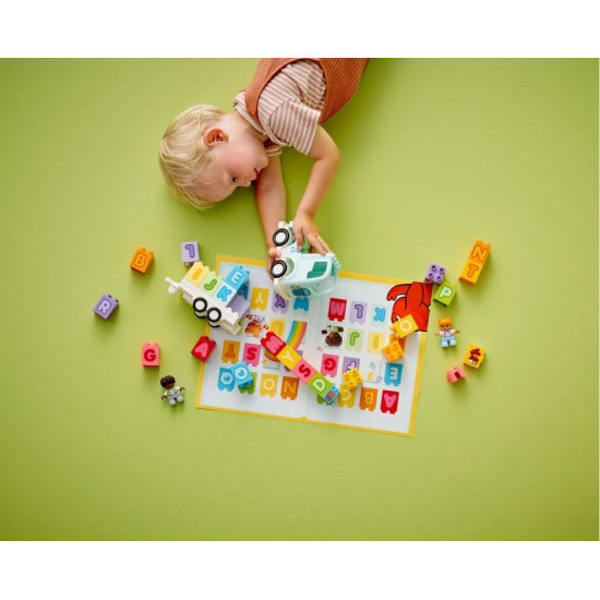 Klocki DUPLO 10421 Ciężarowka z alfabetem